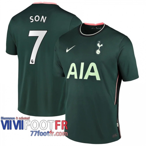 Maillot de foot Tottenham Hotspur David Son #7 Exterieur 2020 2021