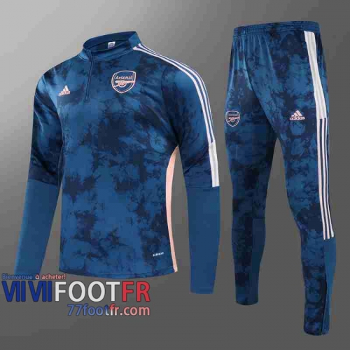 Survetement De Foot Arsenal Bleu foncé 20-21 T90